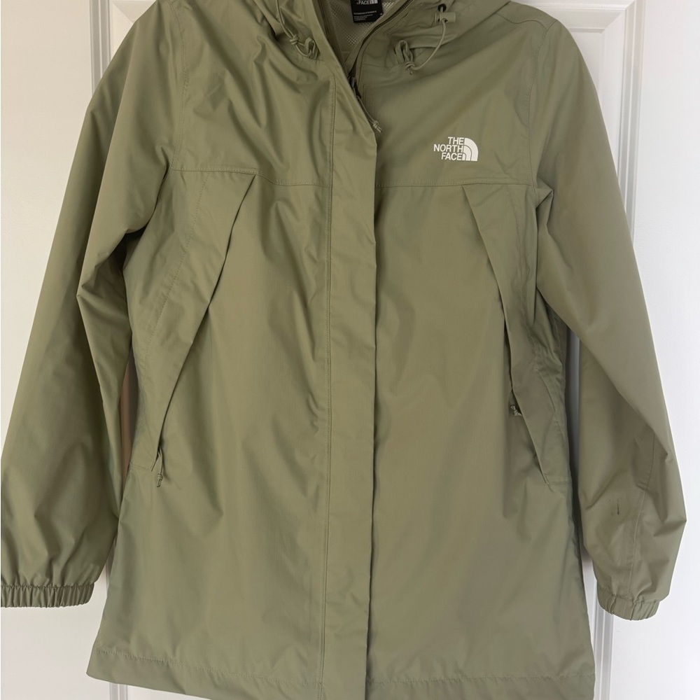 The North Face Antora Tea Green Women's Rain Jacket